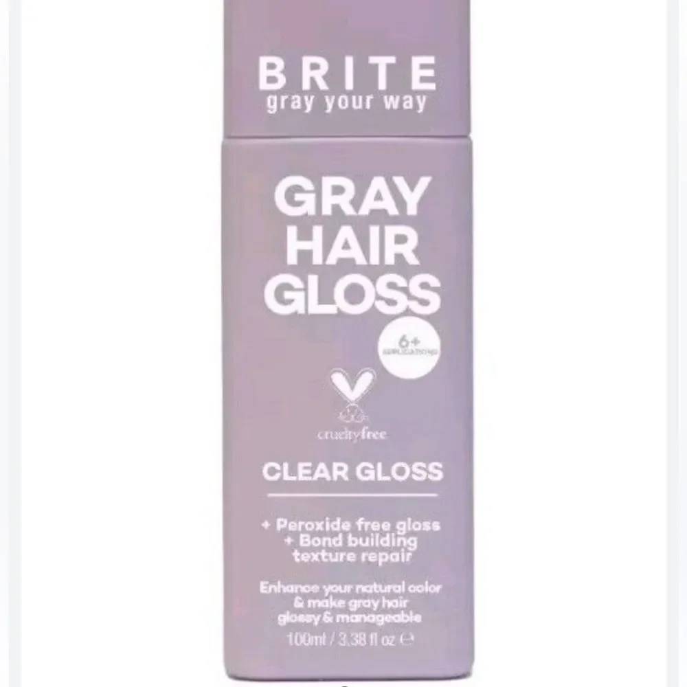Brite gray hair gloss building texture repair